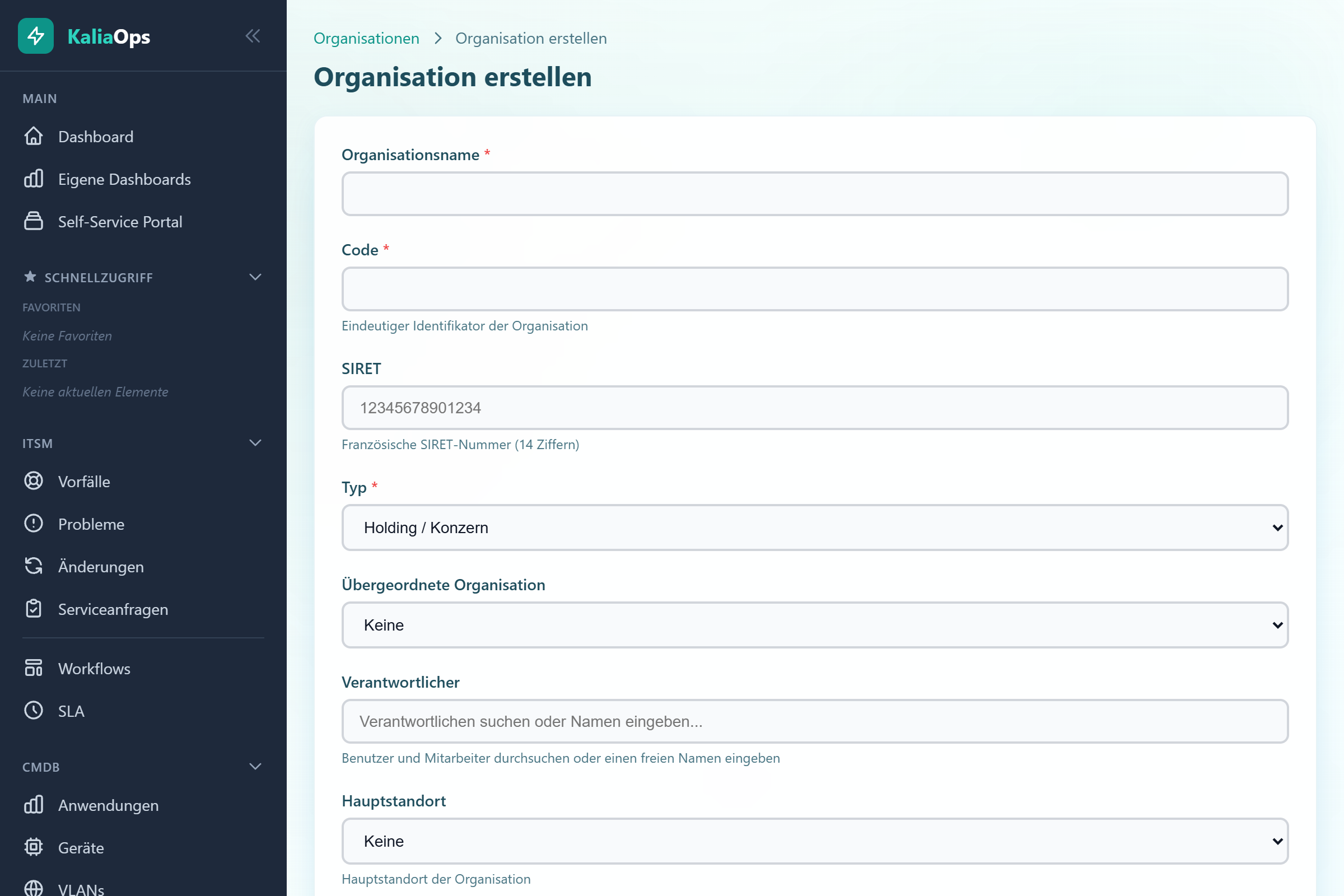 Organisationsstruktur